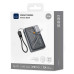 Внешний аккумулятор Wiwu Knight Series Power Bank 10000mAh 35W (Wi-P057)