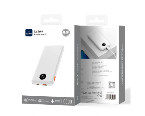 Внешний аккумулятор Wiwu Essen Power Bank 10000mAh