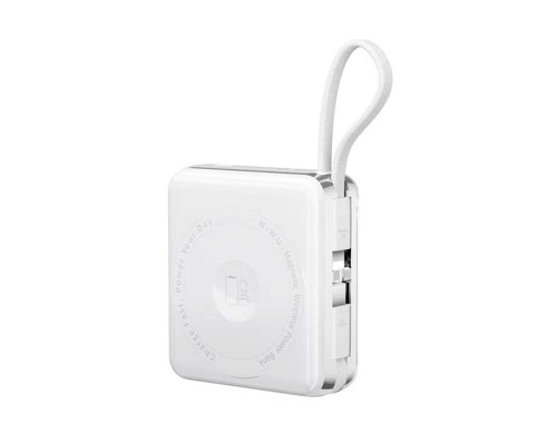 Внешний аккумулятор Wiwu 3 in 1 Mag plus Power Bank XF17