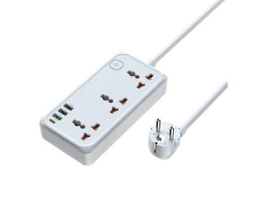 Удлинитель Wiwu Cube Multiple Function GaN Power Strip Wi-S005 Удлинитель Wiwu Cube Multiple Function GaN Power Strip Wi-S005