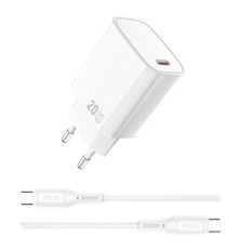 Зарядное устройство Wiwu Essen Fast Charger + Cable Combo USB-c to USB-C Wi-G007