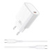 Зарядное устройство Wiwu Essen Fast Charger + Cable Combo USB-c to USB-C Wi-G007