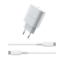 Зарядное устройство Wiwu 30W Essen Fast Charger + Cable Combo USB-c to USB-C Wi-G008