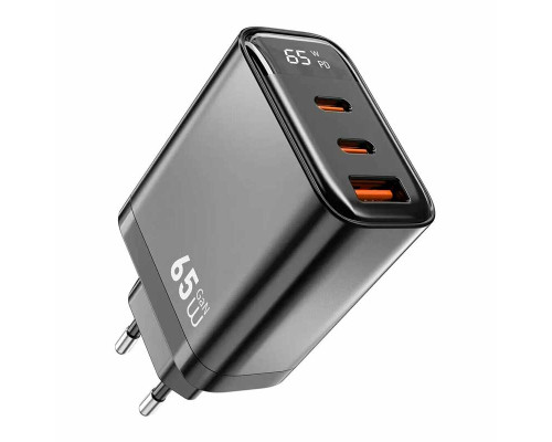 Зарядное устройство Wiwu Firefly GaN Fast Chatger (Wi-G012) 65W