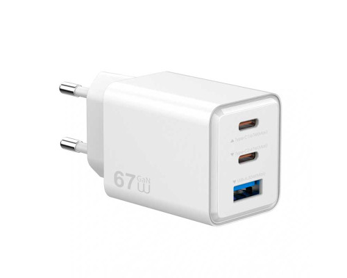 Зарядное устройство Wiwu Cube 67W Fast Charger Wi-G026