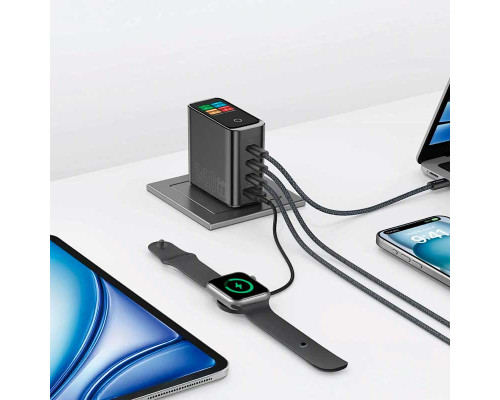 Зарядное устройство Wiwu Voyager 140W PD/QC GaN Fast Charger (Wi-G028)