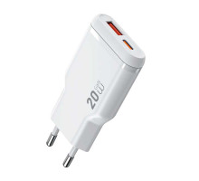 Зарядное устройство Wiwu 20W Essen Slim Ultra-Compact GaN Charger Wi-G032