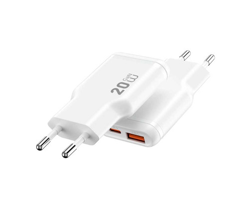 Зарядное устройство Wiwu 20W Essen Slim Ultra-Compact GaN Charger Wi-G032