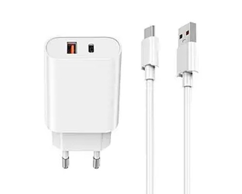 Зарядное устройство Wiwu Quick PD + QC Fast Charger USB-A to USB-C Wi-U002