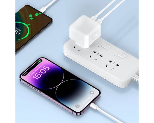 Зарядное устройство Wiwu Comet Dual USB-C Fast Charger Wi-U010