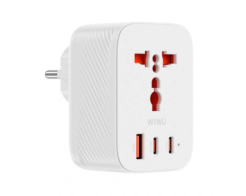 Сетевой адаптер Wiwu Power Cube 30W GaN Travel Adapter Wi-UA008
