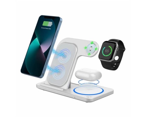 Беспроводное зарядное устройство Wiwu 3 in 1 Wireles Charger