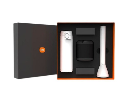 Подарочный набор Xiaomi Gift Box 2 (Термокружка+колонка+светильник)