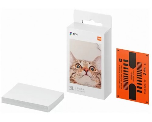 Бумага для фотопринтера Xiaomi Mijia Pocket AR Photo Printer 20шт