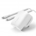 Зарядное устройство Belkin Boost Charge 30W Wall Charger with PPS+USB-C to Lightning Connector