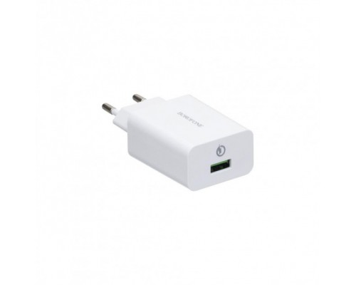 Зарядное устройство Borofone QC 3.0 Micro-USB (BA21A)