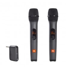 Беспроводной микрофон JBL Wireless Microphone System (2-pack - Black - Plug & Play)