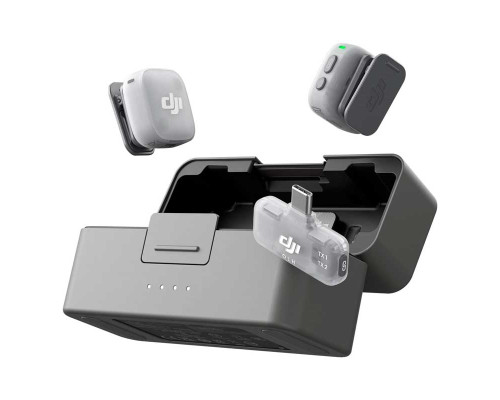 Беспроводной микрофон DJI Mic Mini 2 gen DMMR01 - 2 person For Mobile