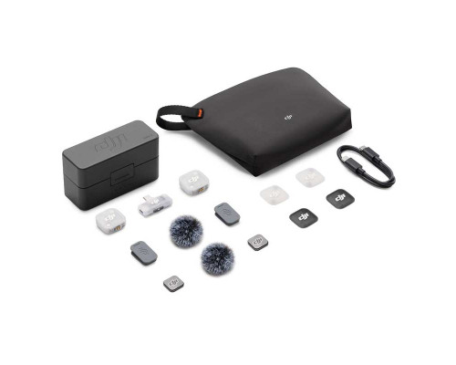 Беспроводной микрофон DJI Mic Mini 2 gen DMMR01 - 2 person For Mobile