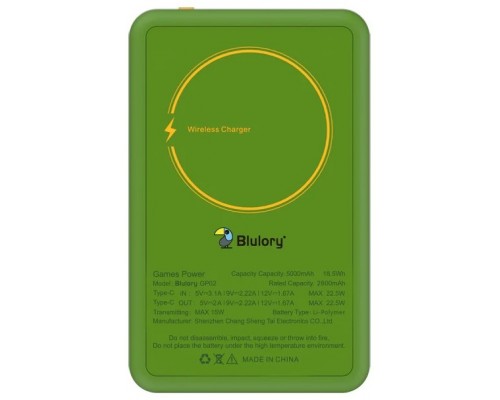 Blulory GP02 Wireless 2 в 1 Power Bank и портативная игровая консоль