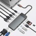 Адаптер-переходник Wiwu Linker 12 in 1 USB-C Hub