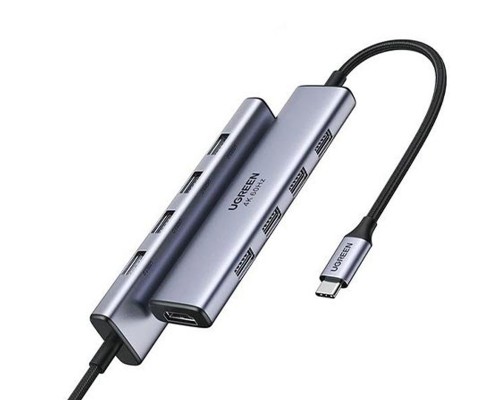 Универсальный адаптер UGreen USB-C Multifunction Adapter 5-in-1 (20955)