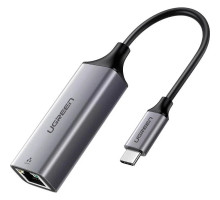 Конвертер сигнала UGreen USB-C to 10/100/1000bps Ethernet Adapter (50737)