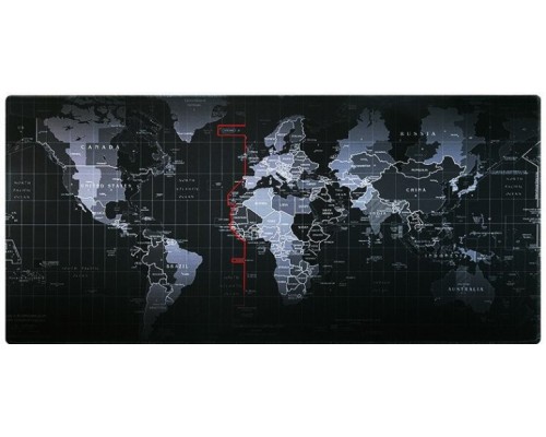 Коврик для клавиатуры (Карта мира) 80x30см