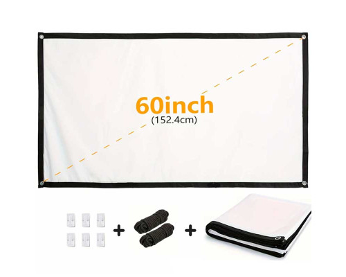 Портативный проекционный экран TUOGTCI 60”