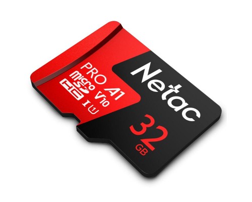 Флешка Netac Micro SDXC P500 32GB V10 A1