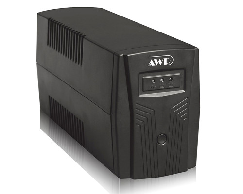 Источник бесперебойного питания (ИБП)  UPS AWP AID1200 1200VA 162V-295V AVR 2*12V/7ah