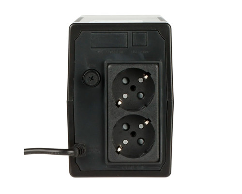 Источник бесперебойного питания (600 Вт) UPS HIKVISION DS-UPS1000 1000VA 2*OutputSocket