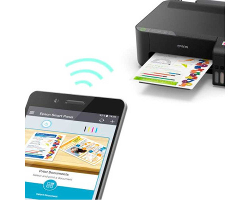 Принтер Epson EcoTank L1250, струйный, 4-цветный, Wi-Fi, USB, цветная печать, A4