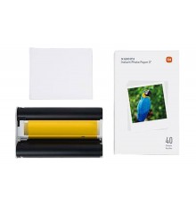 Цветная лента и фотобумага для фотопринтера Xiaomi Mijia Photo Printer 3"