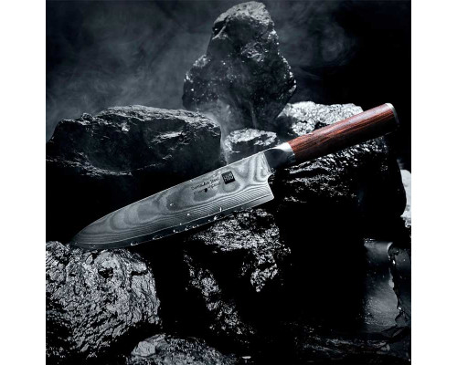 Набор кухонных ножей Xiaomi HuoHou Damascus Knife Set Ling Series Набор кухонных ножей Xiaomi HuoHou Damascus Knife Set Ling Series