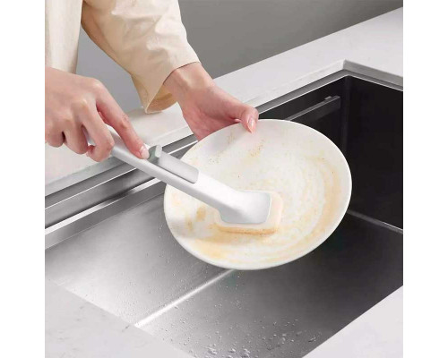 Набор для мытья посуды (держатель и губки)