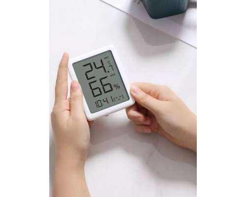 Комнатный термометр/гигрометр часы Xiaomi MiaoMiaoCe LCD MHO-C601