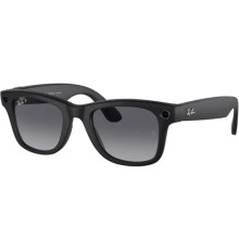 Солнцезащитные очки Ray-Ban Meta Wayfarer RW4006, Matte Black / Graphite Gradient Polarized