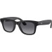 Солнцезащитные очки Ray-Ban Meta Wayfarer RW4006, Matte Black / Graphite Gradient Polarized
