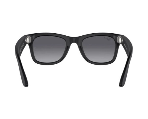 Солнцезащитные очки Ray-Ban Meta Wayfarer RW4006, Matte Black / Graphite Gradient Polarized