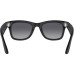 Солнцезащитные очки Ray-Ban Meta Wayfarer RW4006, Matte Black / Graphite Gradient Polarized