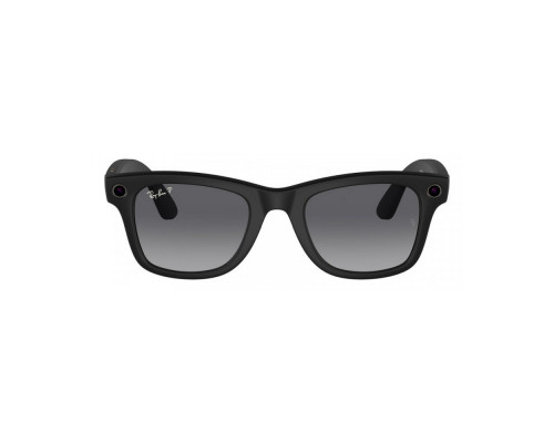 Солнцезащитные очки RayBan Meta Wayfarer RW4008 Matte Black Polar Gradient Graphite