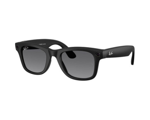 Солнцезащитные очки RayBan Meta Wayfarer RW4012 Matte Black Polar Gradient Graphite