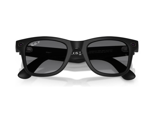 Солнцезащитные очки RayBan Meta Wayfarer RW4012 Matte Black Polar Gradient Graphite