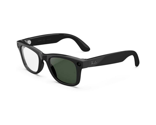Солнцезащитные очки Ray-Ban Meta Wayfarer Gen 2 RW4012, Shiny Black / Clear-Graphite Green Transitions