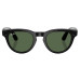 Солнцезащитные очки RayBan Meta Headliner Gen 2 Shiny Black Transition Graph. Green