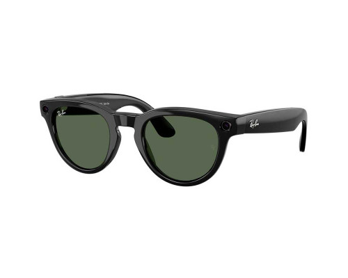 Солнцезащитные очки RayBan Meta Headliner Gen 2 Shiny Black Transition Graph. Green