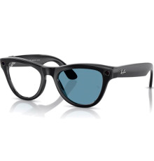 Солнцезащитные очки Ray-Ban Meta Headliner Gen 2 RW4013, Shiny Black / Clear-Sapphire Transitions