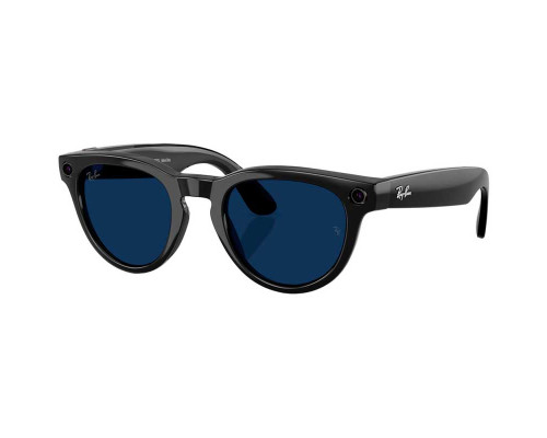 Солнцезащитные очки RayBan Meta Headliner Gen 2 Shiny Black Transition Saphire