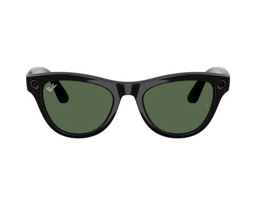 Солнцезащитные очки RayBan Meta Skyler Gen 2 Shiny Black G15 Green